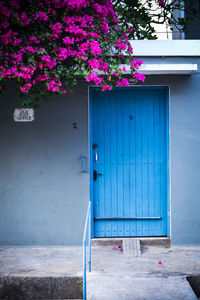 Close-up of door