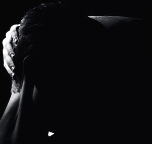 Close-up of woman in bikini