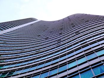 Low angle view of modern building