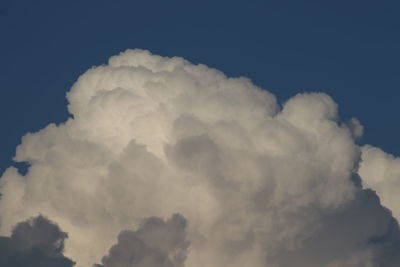 Low angle view of clouds in sky