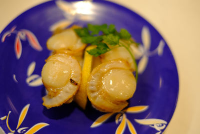 Close-up of salad in plate