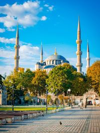 Sultanahmet mosque in istanbul