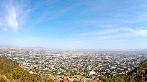 Aerial view of cityscape