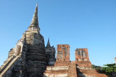 Low angle view of a temple