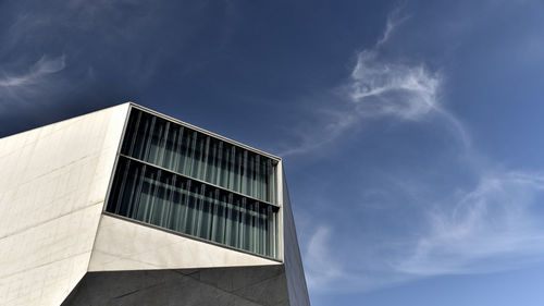 Low angle view of building against sky