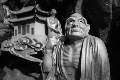 Close-up of statue