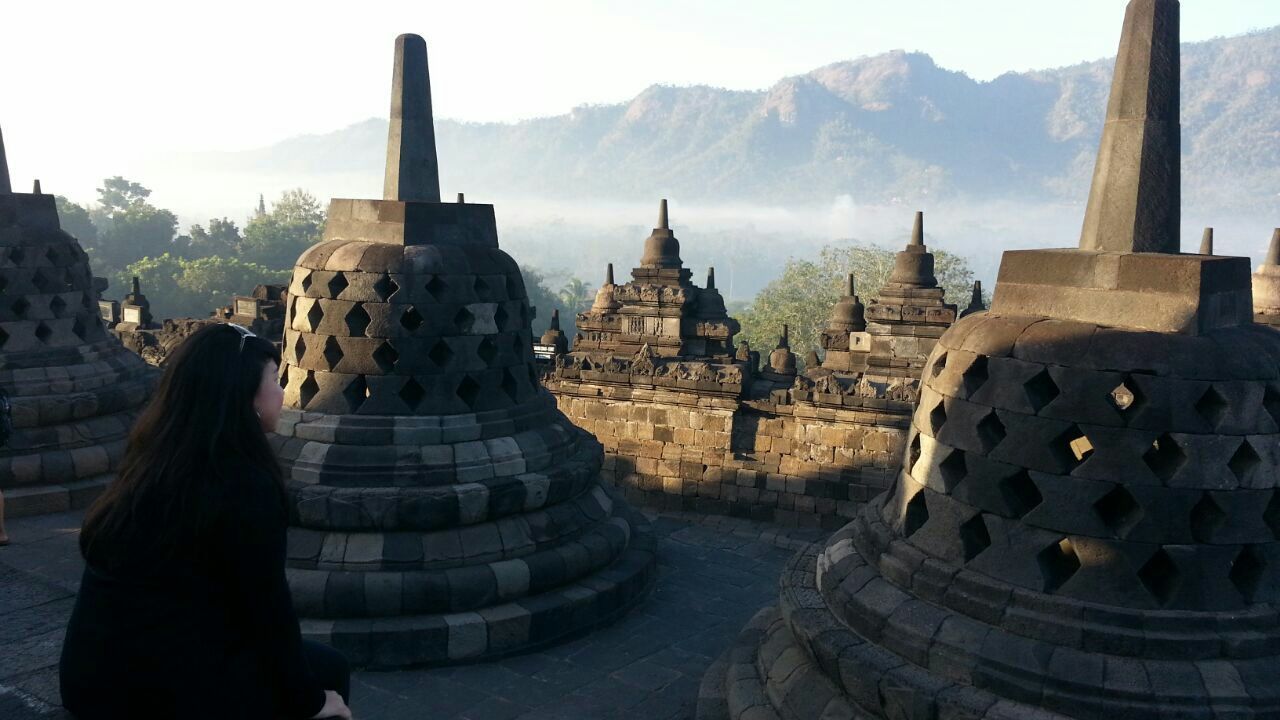 PANORAMIC VIEW OF TEMPLE