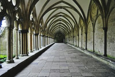 Corridor of building