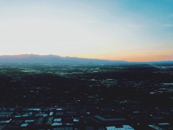 Aerial view of cityscape