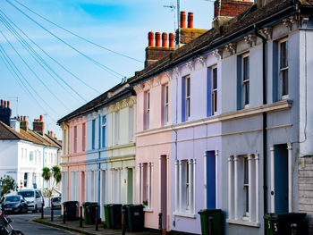 Cars on street