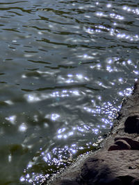 Full frame shot of rippled water