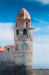 Historic building against blue sky