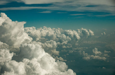 Low angle view of clouds in sky