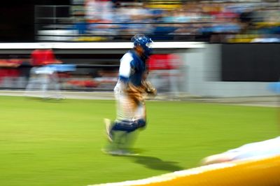 Blurred motion of blurred motion of train