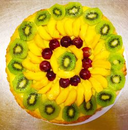 Close-up of fruits on table