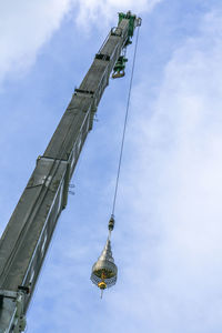 Low angle view of built structure against sky