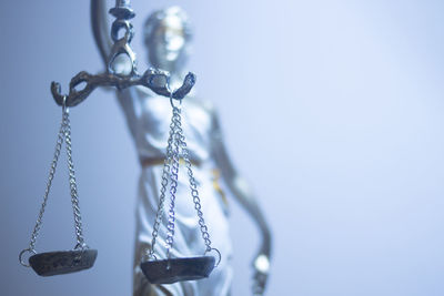 Close-up of lady justice