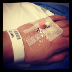 Cropped image of woman holding hands