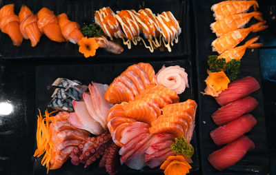 Close-up of sushi