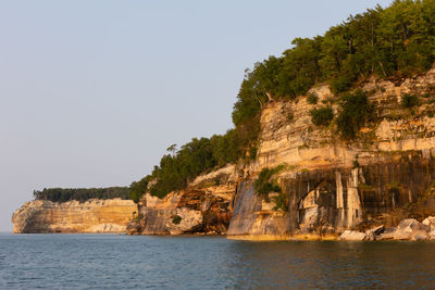 Pictured rocks national lakeshore from the water