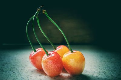 Close-up of red bell peppers