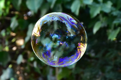 Close-up of bubble bubbles