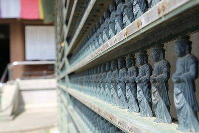 Buddha statues on temple 