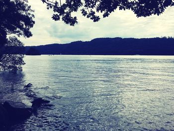 Scenic shot of calm lake