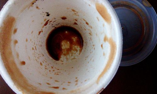 Close-up of coffee cup