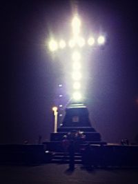 illuminated