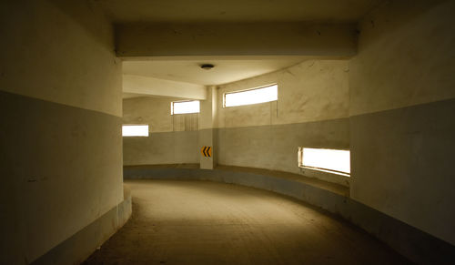 Corridor of building