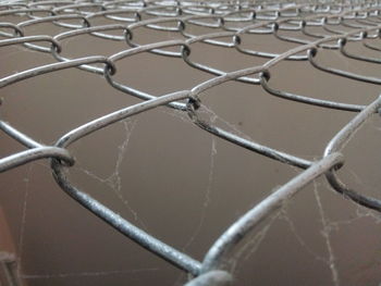 Full frame shot of chainlink fence