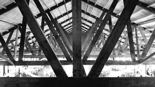 Low angle view of bridge
