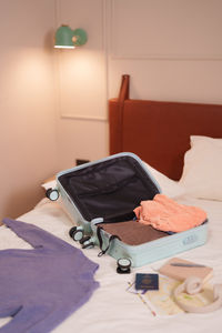 Personal accessories on table