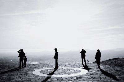 Full length of woman against sky