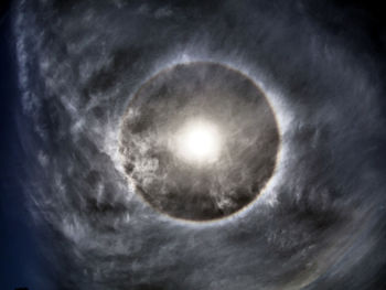 Close-up of moon against sky