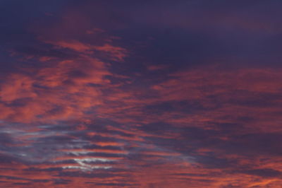 Low angle view of dramatic sky