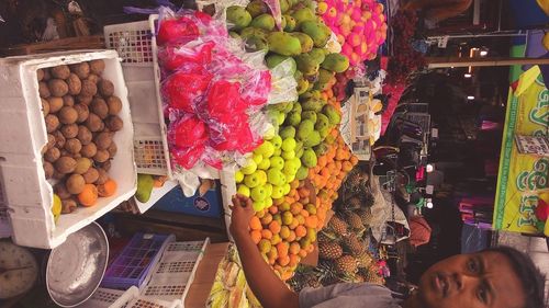 Close-up of fruits for sale