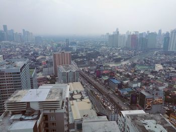 Aerial view of cityscape