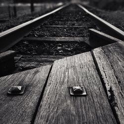 Close-up of wooden plank