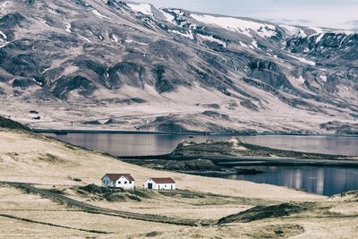 Scenic view of mountains