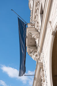 Mourning flag after the terrorist attack in vienna in 2020