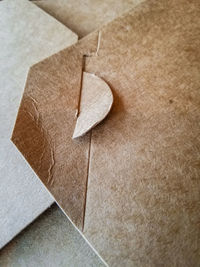 Full frame shot of cardboard box