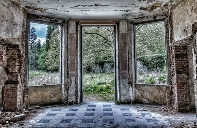 View of old abandoned house