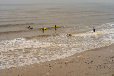 People on beach