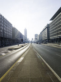 Via vittor pisani in milan, italy
