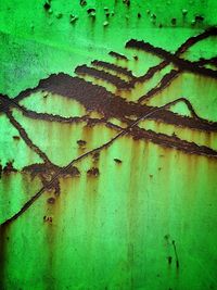 Close-up of weathered wall