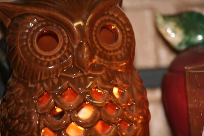 Close-up of carvings
