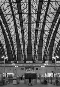 Interior of railroad station