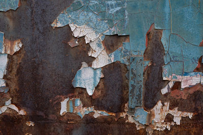 Full frame shot of weathered wall